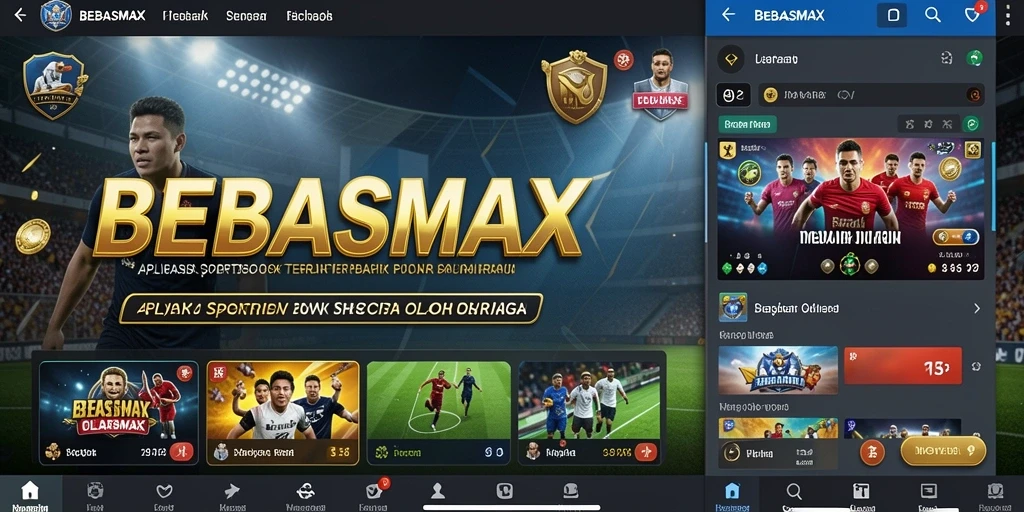 Tampilan menarik dari BEBASMAX saat melakukan taruhan olahraga.