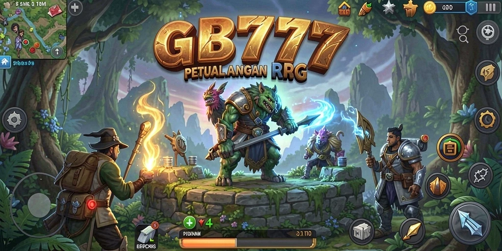 Tangkapan layar menampilkan aksi pertempuran epik di dunia RPG.