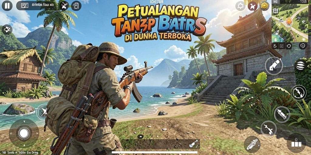 Screenshot ID6788 menampilkan aksi mendebarkan di dunia terbuka.