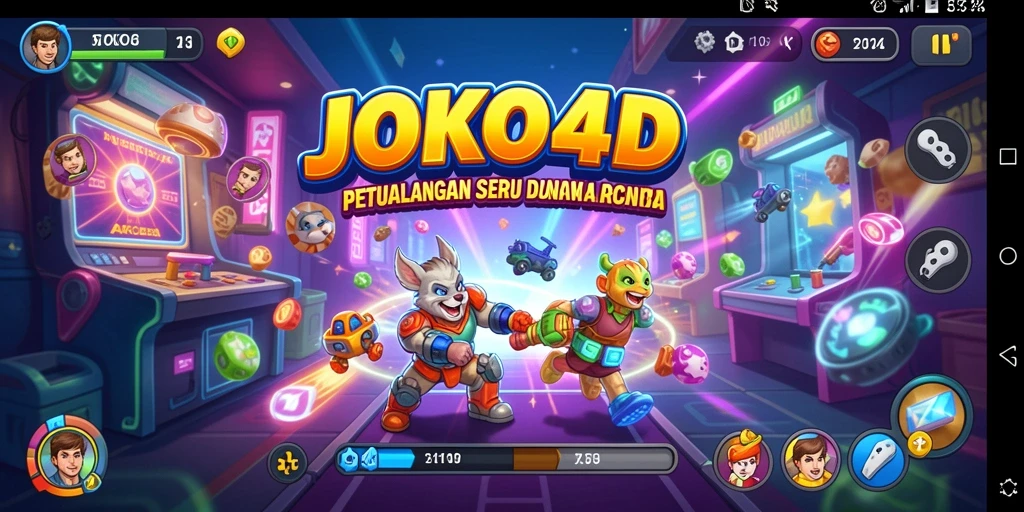 Tampilan gameplay seru JOKO4D dengan aksi menantang.