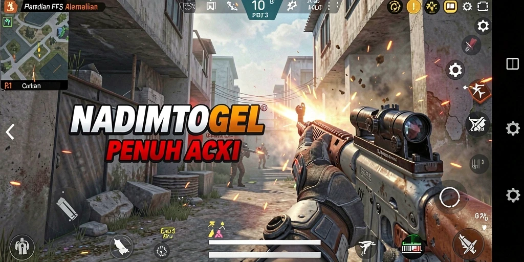 Tampilan gameplay NADIMTOGEL yang mendebarkan dan penuh aksi.