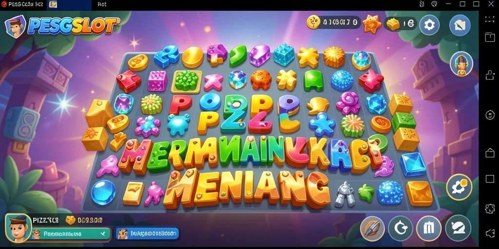Tampilan menarik dari gameplay PESGSLOT yang menantang dan seru.