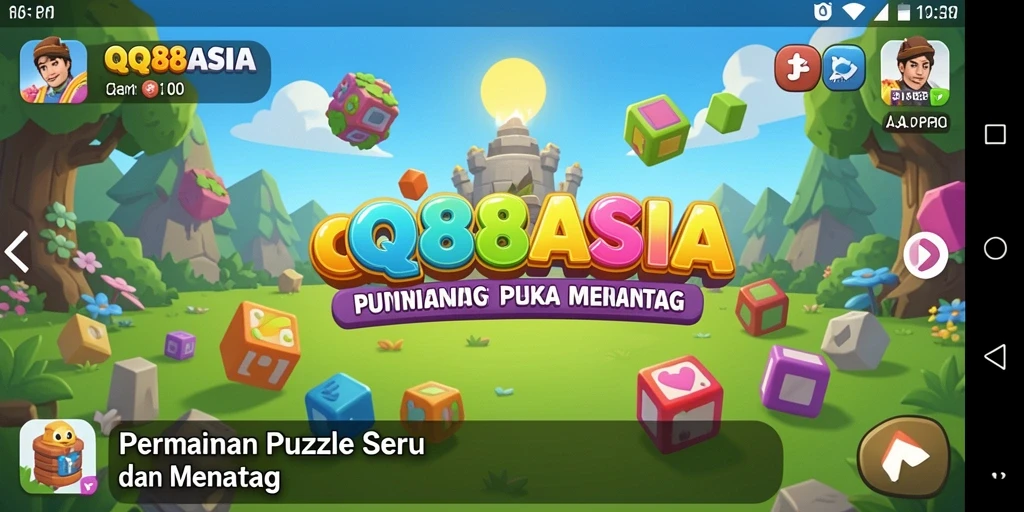 Gameplay menarik dari QQ88ASIA dengan tantangan puzzle.