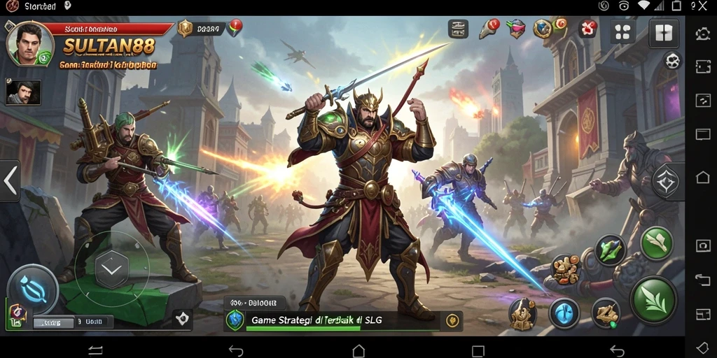 Tampilan gameplay menarik dalam SULTAN88 yang memukau.