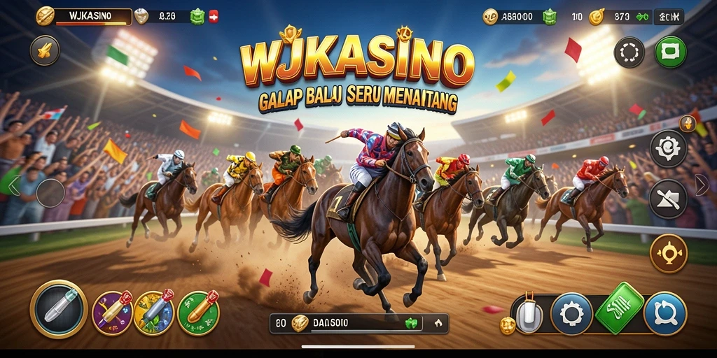 Gameplay seru dalam balapan mendebarkan di WJKASINO.